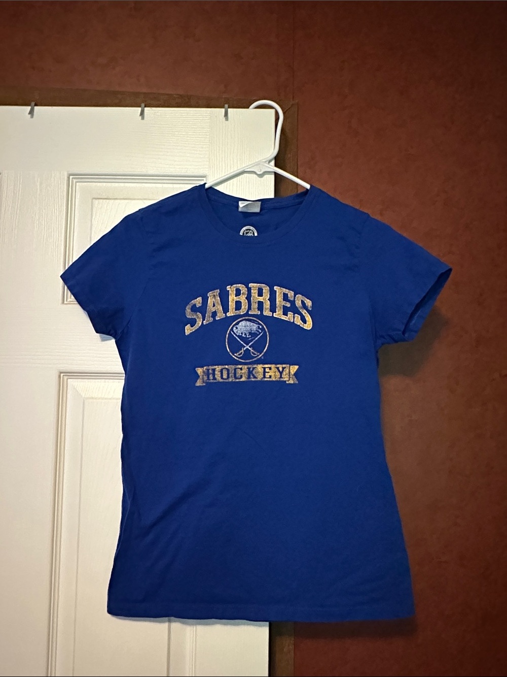 Port and Company Blue Sabres Hockey Graphic Tee